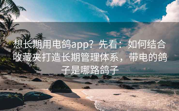 想长期用电鸽app？先看：如何结合收藏夹打造长期管理体系，带电的鸽子是哪路鸽子