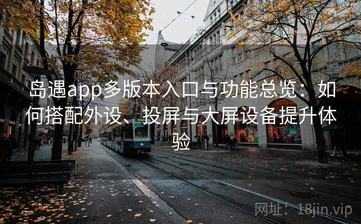 岛遇app多版本入口与功能总览：如何搭配外设、投屏与大屏设备提升体验