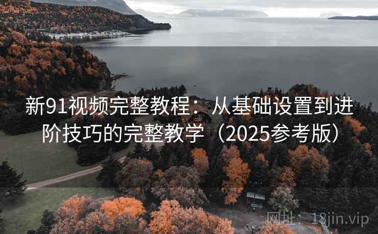 新91视频完整教程：从基础设置到进阶技巧的完整教学（2025参考版）