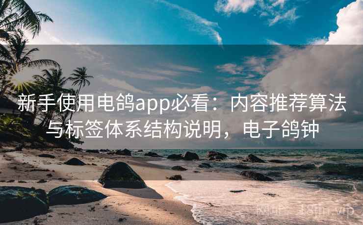 新手使用电鸽app必看:内容推荐算法与标签体系结构说明,电子鸽钟 第2张 新手使用电鸽app必看:内容推荐算法与标签体系结构说明,电子鸽钟 第2张