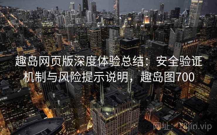 趣岛网页版深度体验总结:安全验证机制与风险提示说明,趣岛图700