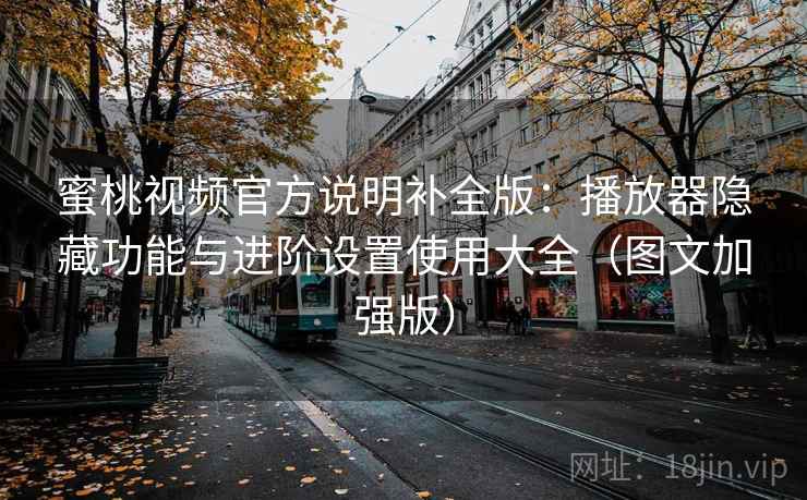 蜜桃视频官方说明补全版:播放器隐藏功能与进阶设置使用大全(图文加强版) 第2张 蜜桃视频官方说明补全版:播放器隐藏功能与进阶设置使用大全(图文加强版) 第2张
