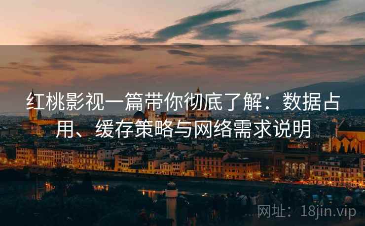 红桃影视一篇带你彻底了解:数据占用、缓存策略与网络需求说明 第2张 红桃影视一篇带你彻底了解:数据占用、缓存策略与网络需求说明 第2张